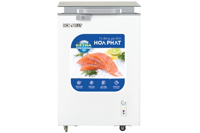 Tủ đông cánh kính Hòa Phát 107 Lít HPF AD6107.T